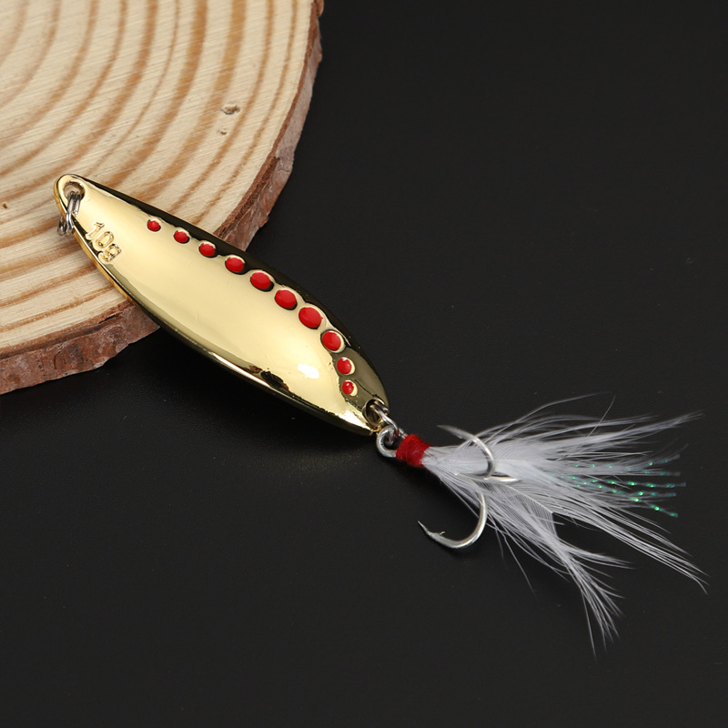 1 pçs 5g-20gmetal colher girat - Fishing Hook Treble avaliação e preço