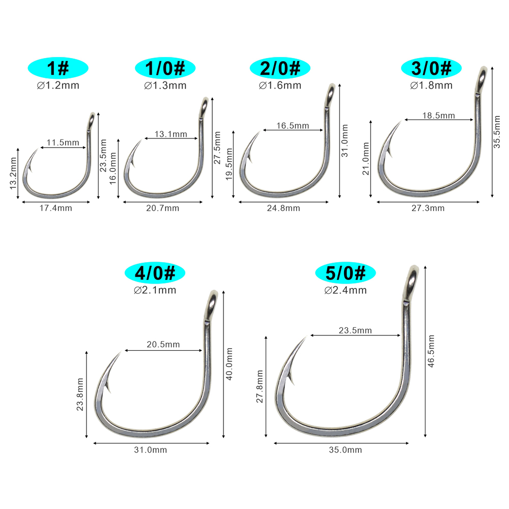 ICERIO 10PCS Anzóis de Pesca e - Fishing Hook Assortment avaliação e preço