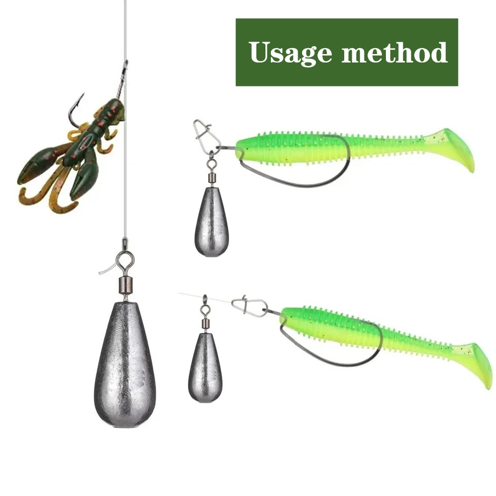 Conjunto de Pesos de Chumbo Li - Fishing Hook Offset avaliação e preço